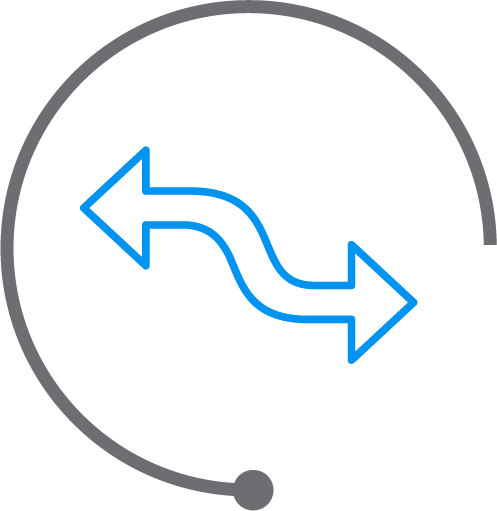 Two direction control